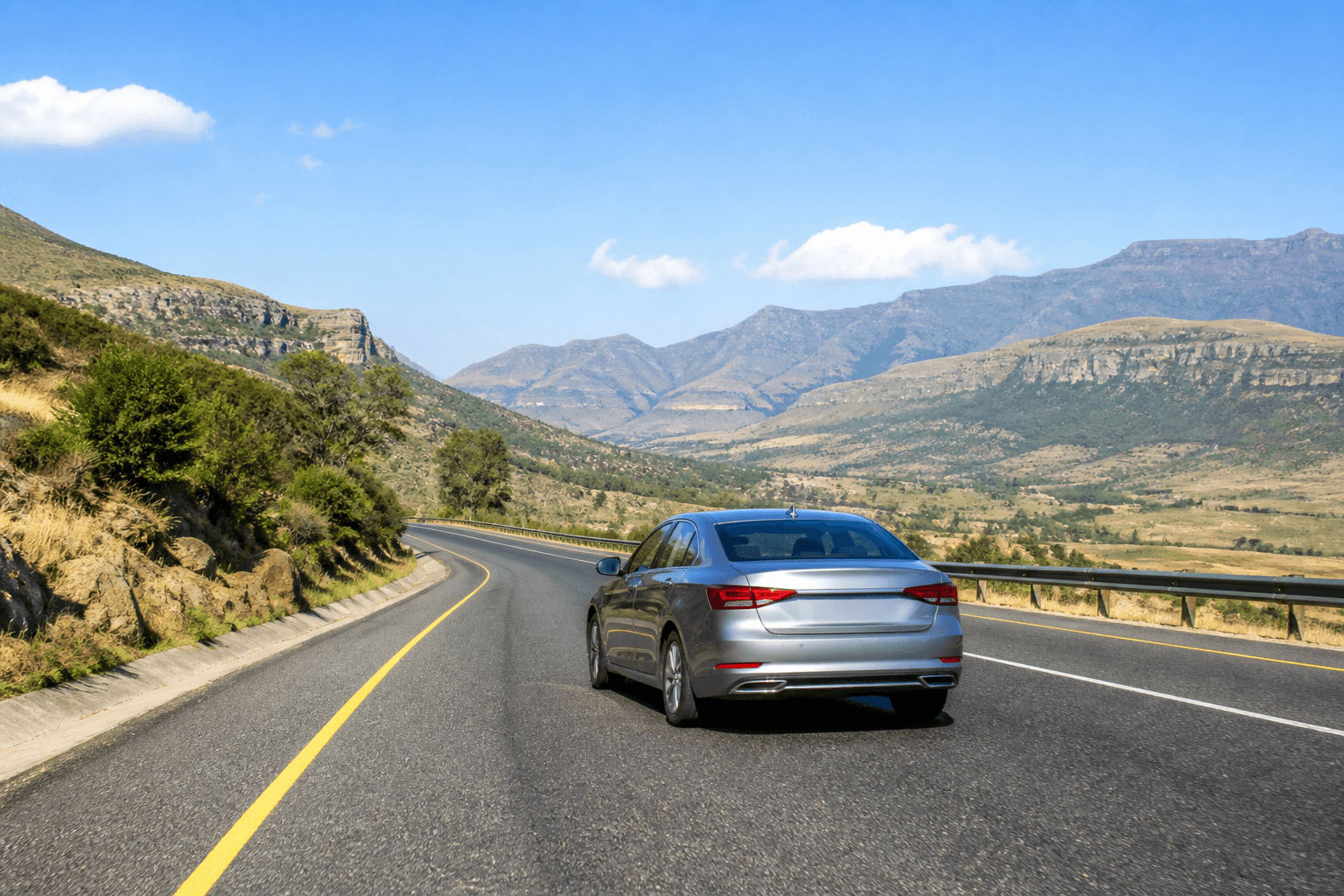 Driving through the Kingdom of Eswatini